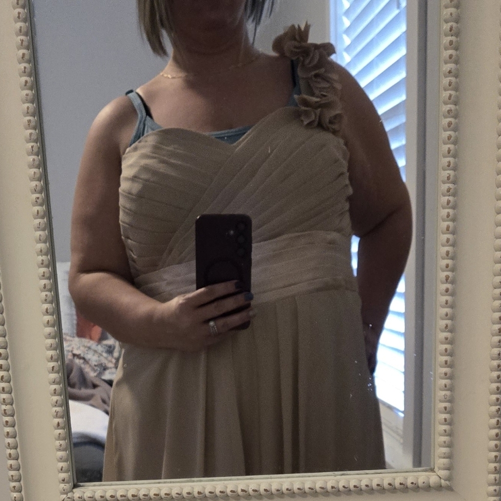 NWT One-Shoulder Dress - Picture 7 of 7